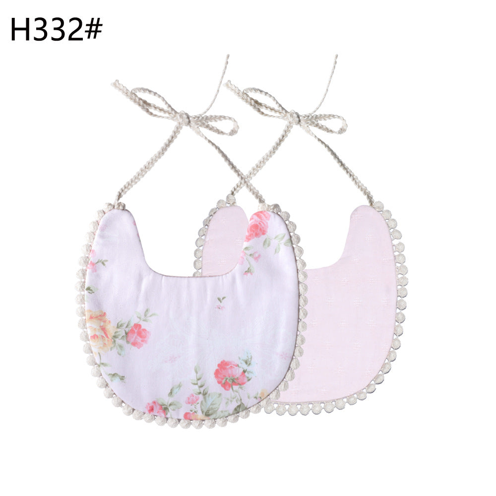 Pure Cotton Baby Bib Scarf | Soft & Absorbent Drool Towel for 0-3 Years