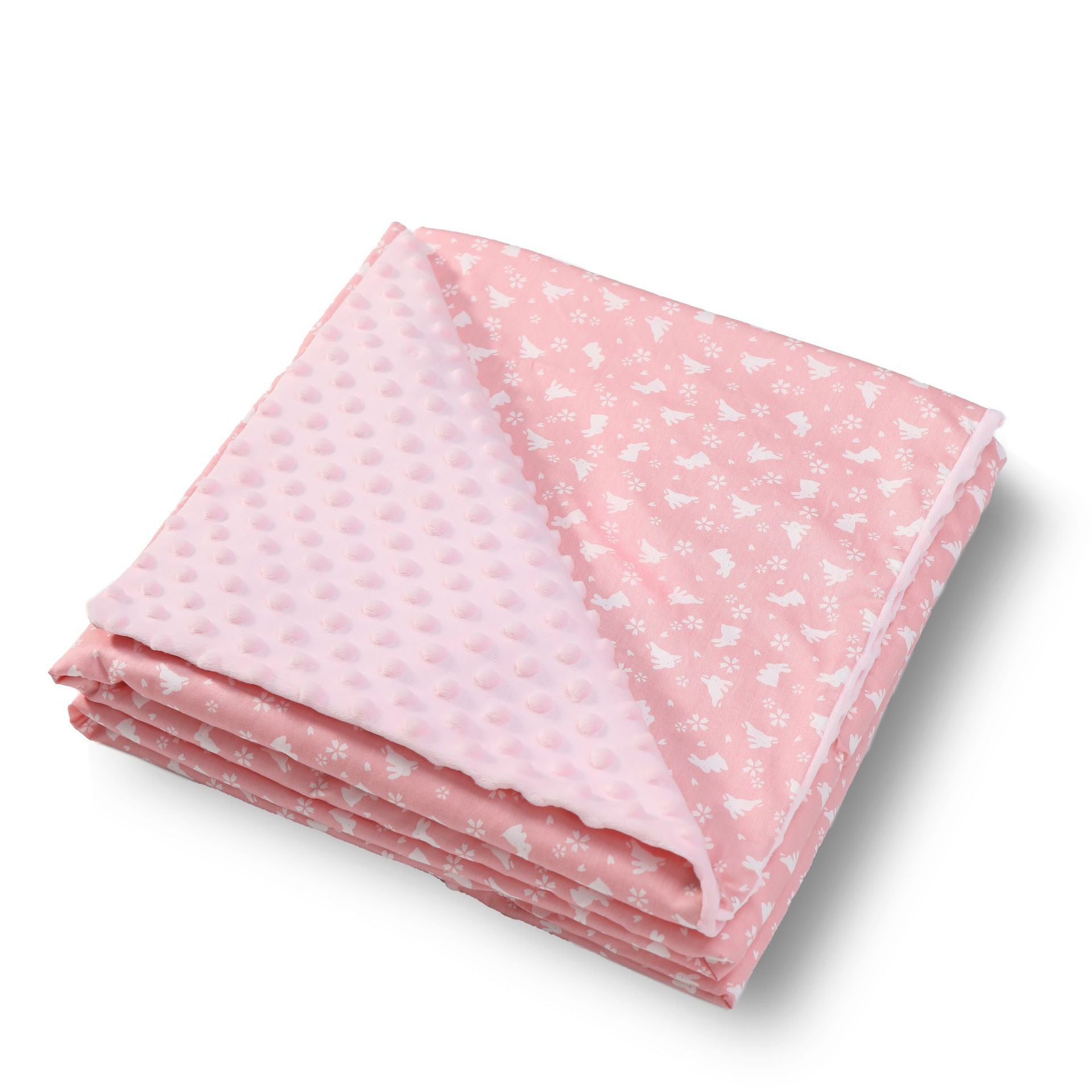 Cartoon Baby Blanket — Soft Cotton, Stroller & Crib Size