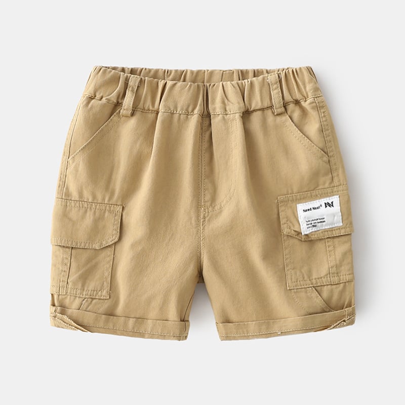 Kids Summer Shorts | Soft Cotton | Ages 3–8 | 4 Colors