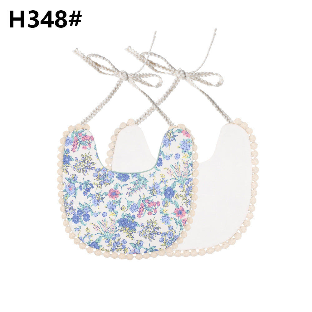 Pure Cotton Baby Bib Scarf | Soft & Absorbent Drool Towel for 0-3 Years