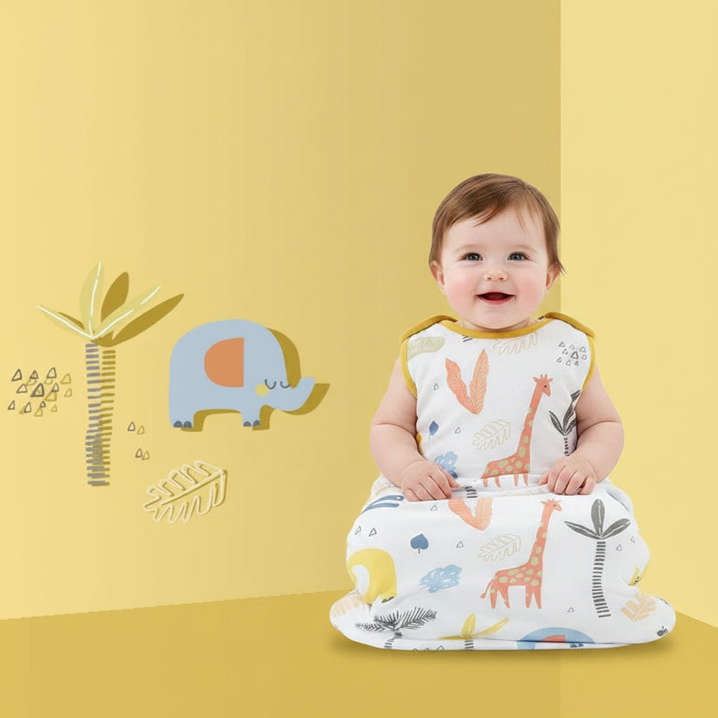 Baby Sleeping Bag | Warm Cotton Wearable Blanket for Infants & Toddlers