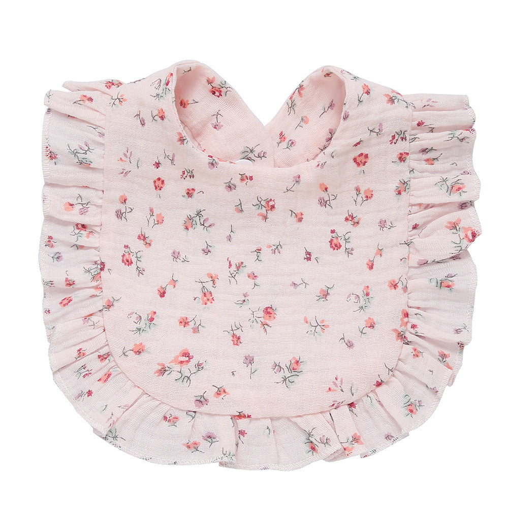 Babies' Printed Cotton Gauze Bib