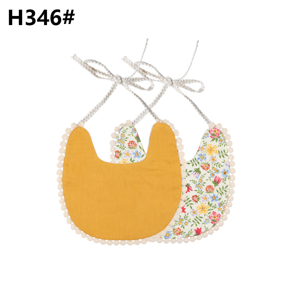 Pure Cotton Baby Bib Scarf | Soft & Absorbent Drool Towel for 0-3 Years