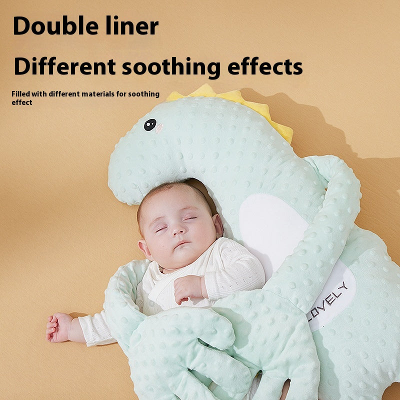Baby Animal Pillow | Soft Dinosaur Soothing Cushion for Newborns 0-3Y