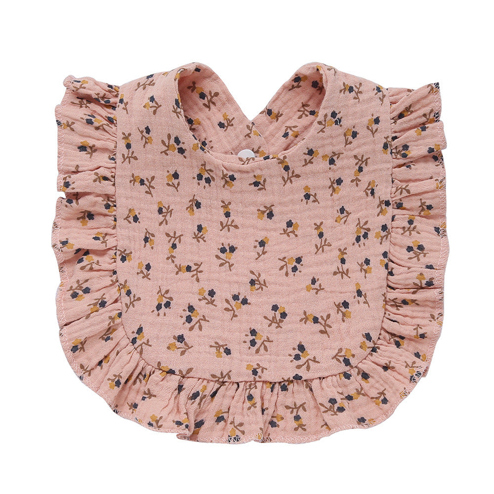 Babies' Printed Cotton Gauze Bib