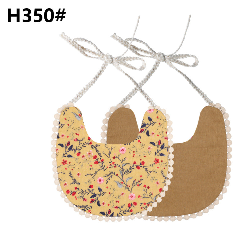 Pure Cotton Baby Bib Scarf | Soft & Absorbent Drool Towel for 0-3 Years