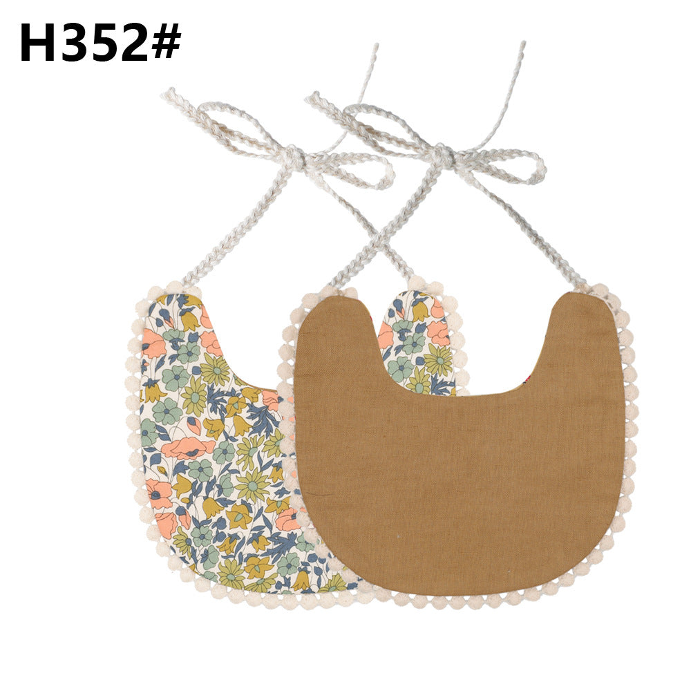 Pure Cotton Baby Bib Scarf | Soft & Absorbent Drool Towel for 0-3 Years