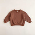 Baby & Toddler Waffle Knit Pullover T-Shirt | Cotton | Spring & Autumn