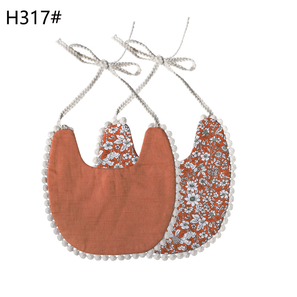 Pure Cotton Baby Bib Scarf | Soft & Absorbent Drool Towel for 0-3 Years