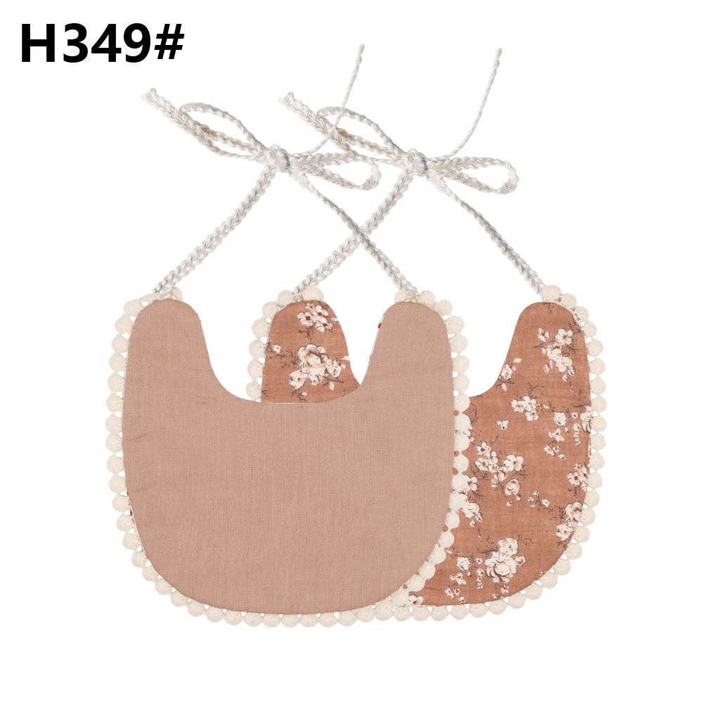 Pure Cotton Baby Bib Scarf | Soft & Absorbent Drool Towel for 0-3 Years