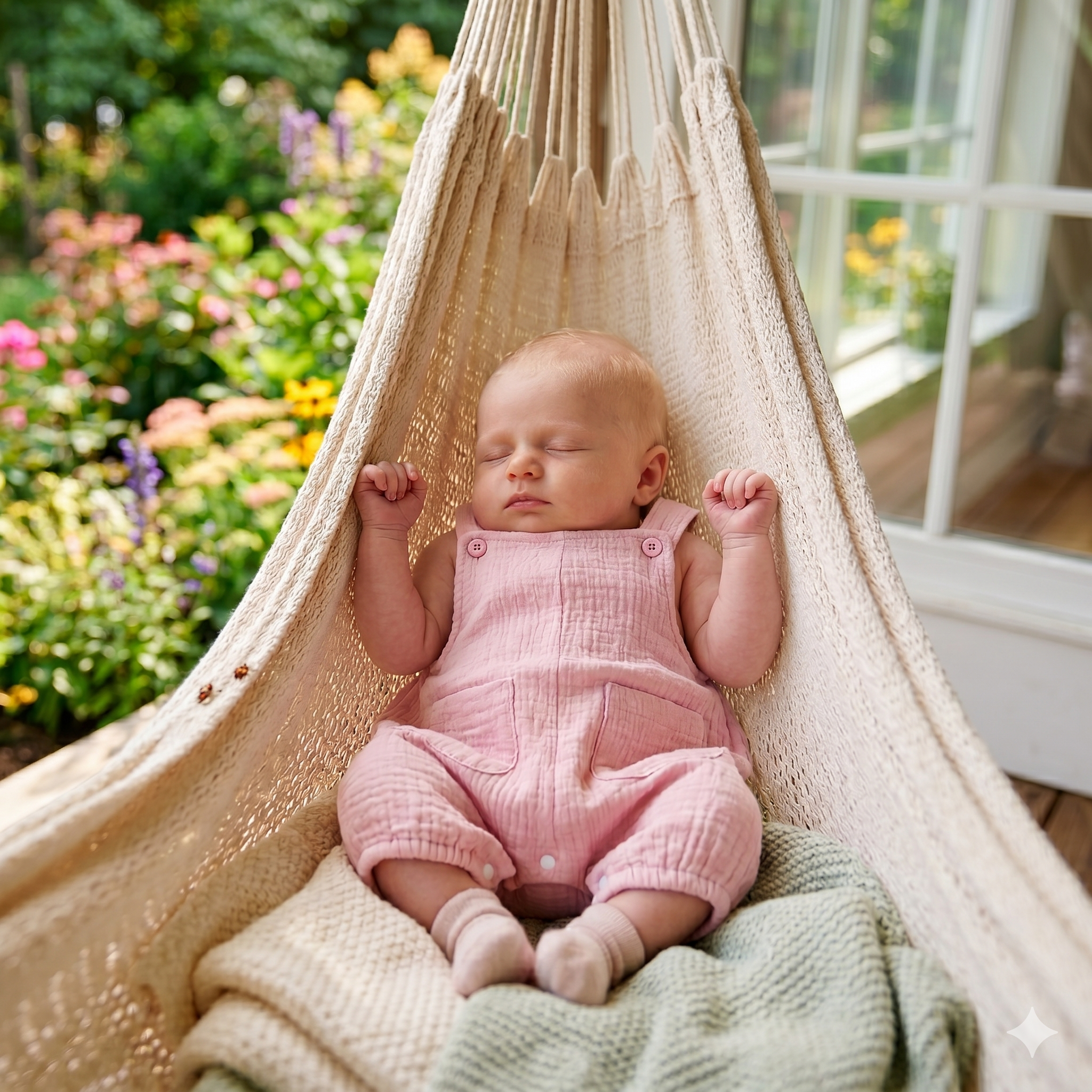 Baby Cotton Linen Romper — Sleeveless Unisex Jumpsuit