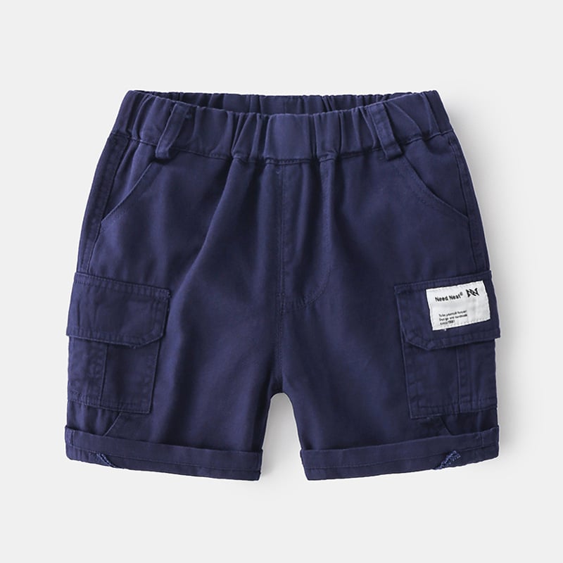 Kids Summer Shorts | Soft Cotton | Ages 3–8 | 4 Colors