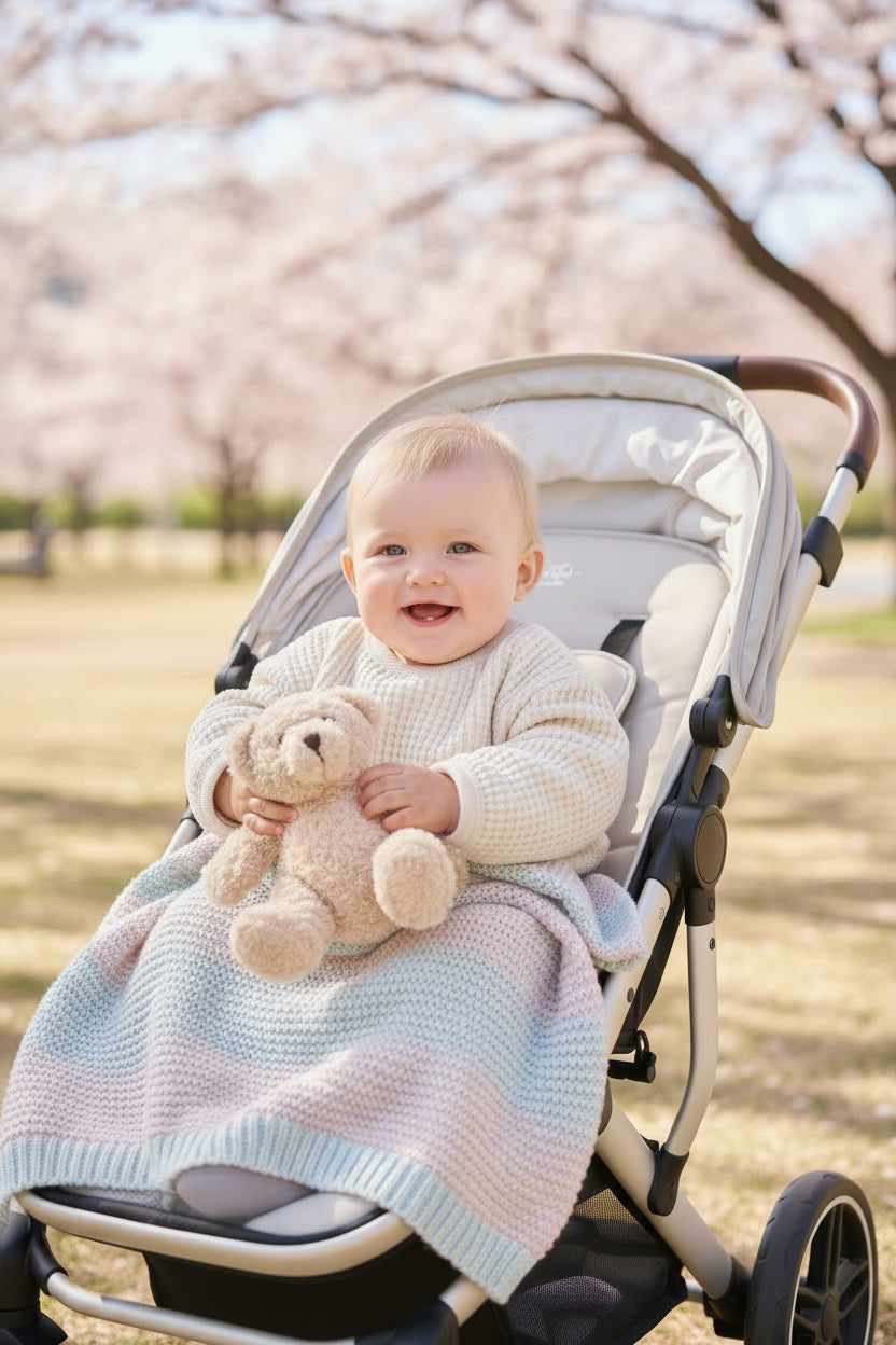 Baby & Toddler Waffle Knit Pullover T-Shirt | Cotton | Spring & Autumn