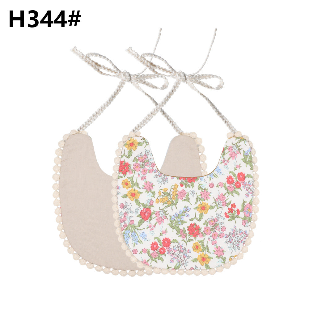 Pure Cotton Baby Bib Scarf | Soft & Absorbent Drool Towel for 0-3 Years