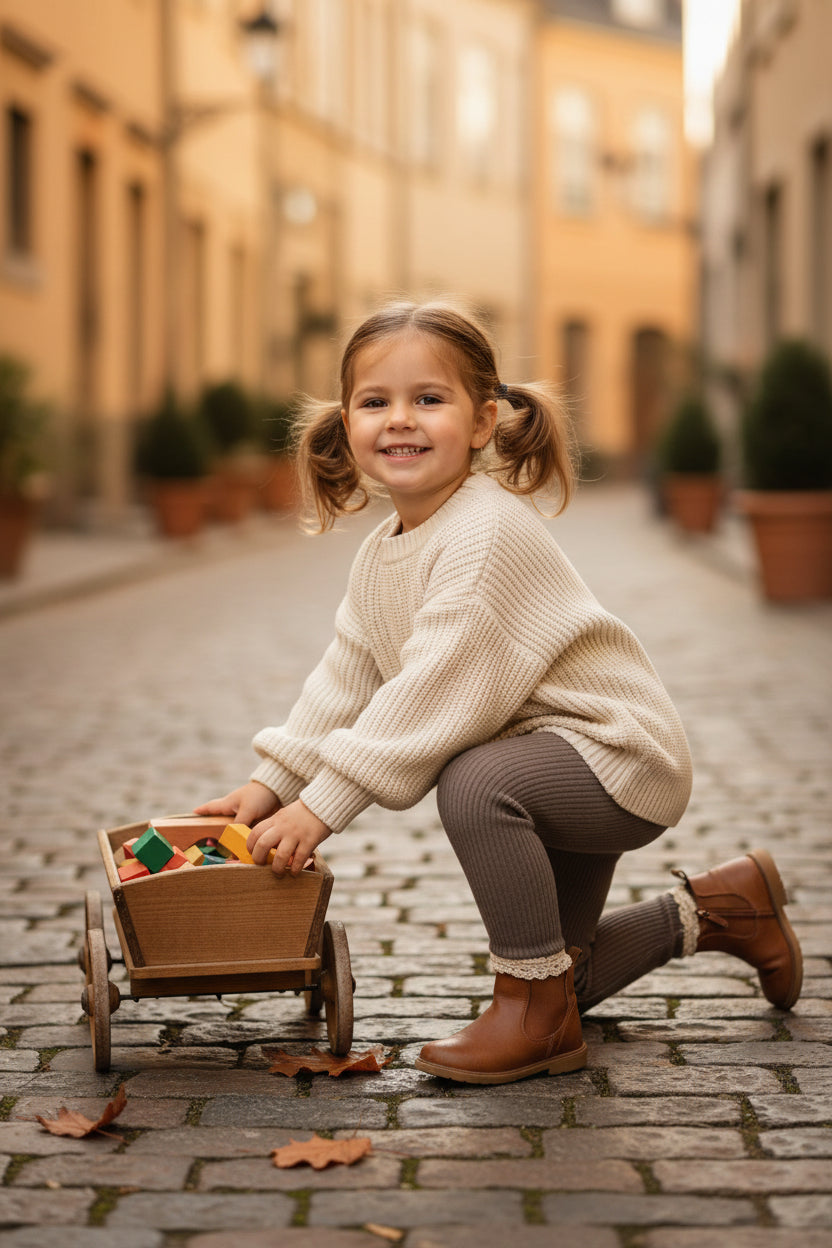 Leggings for Babies and Girls Over Fall Trousers
