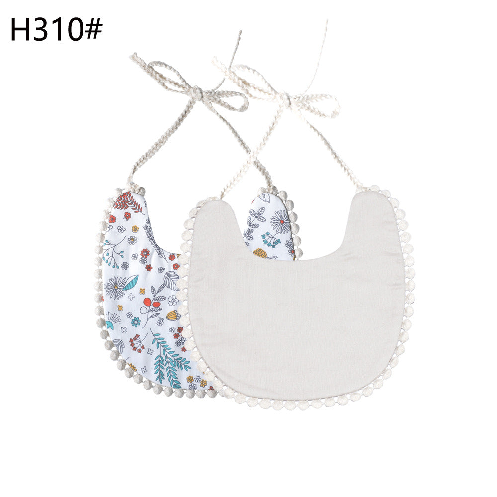 Pure Cotton Baby Bib Scarf | Soft & Absorbent Drool Towel for 0-3 Years