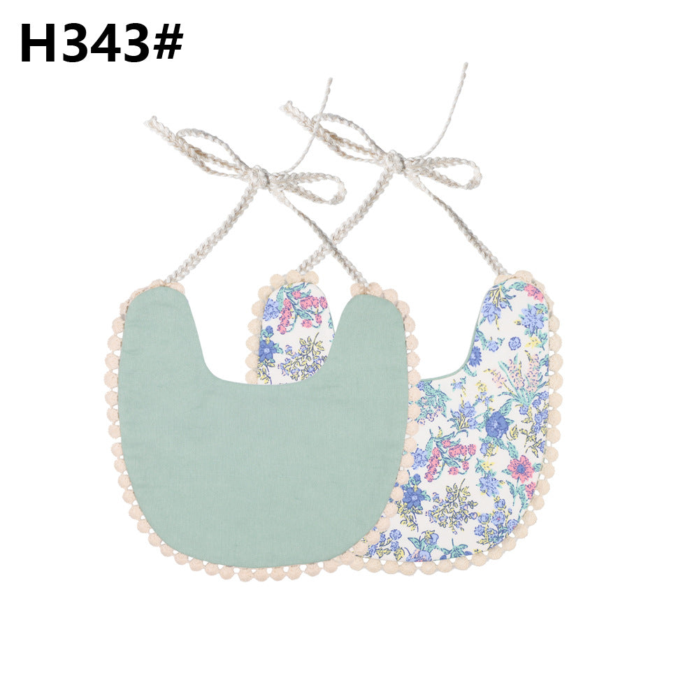 Pure Cotton Baby Bib Scarf | Soft & Absorbent Drool Towel for 0-3 Years