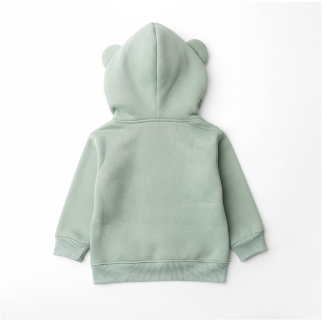 Kids' Hoodie with Cute Ear Design for Babies